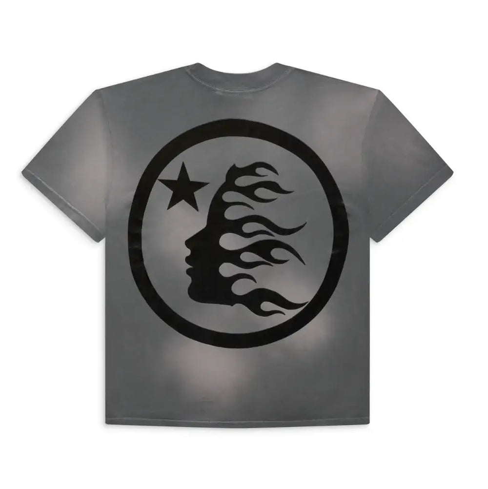 Hellstar Sports 'Core Logo Gel' Grey T-Shirt