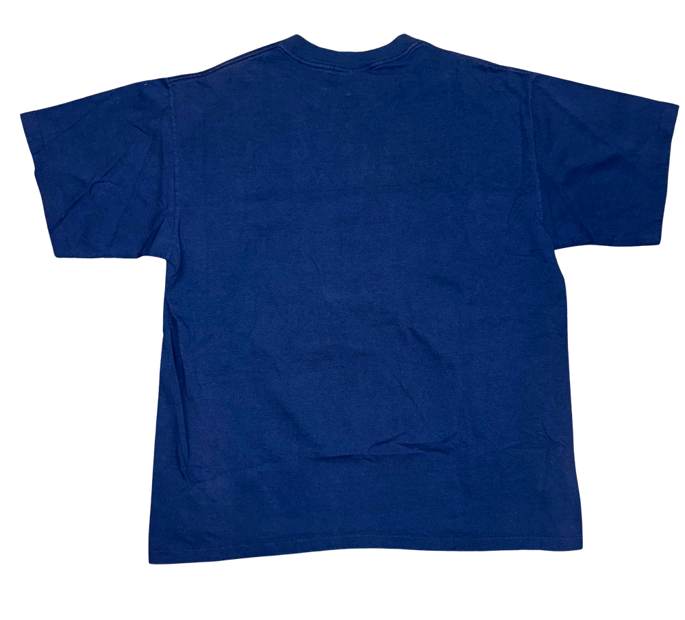 Yankees 'Triple Threat' Blue Vintage Tee