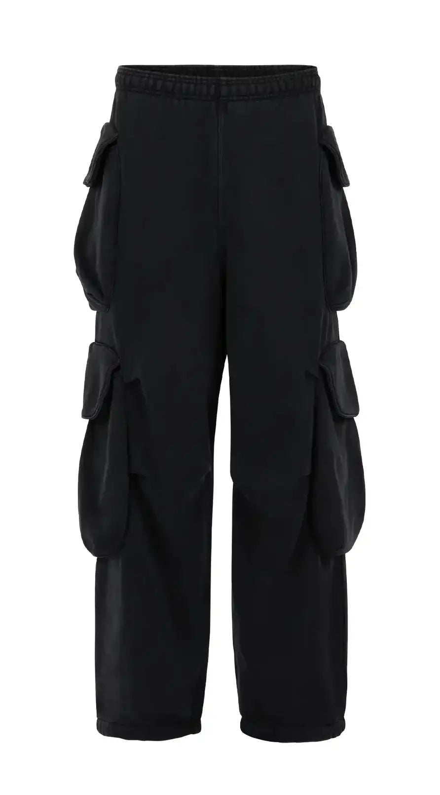 Entire Studios 'Gocar' Black Cargo Sweats