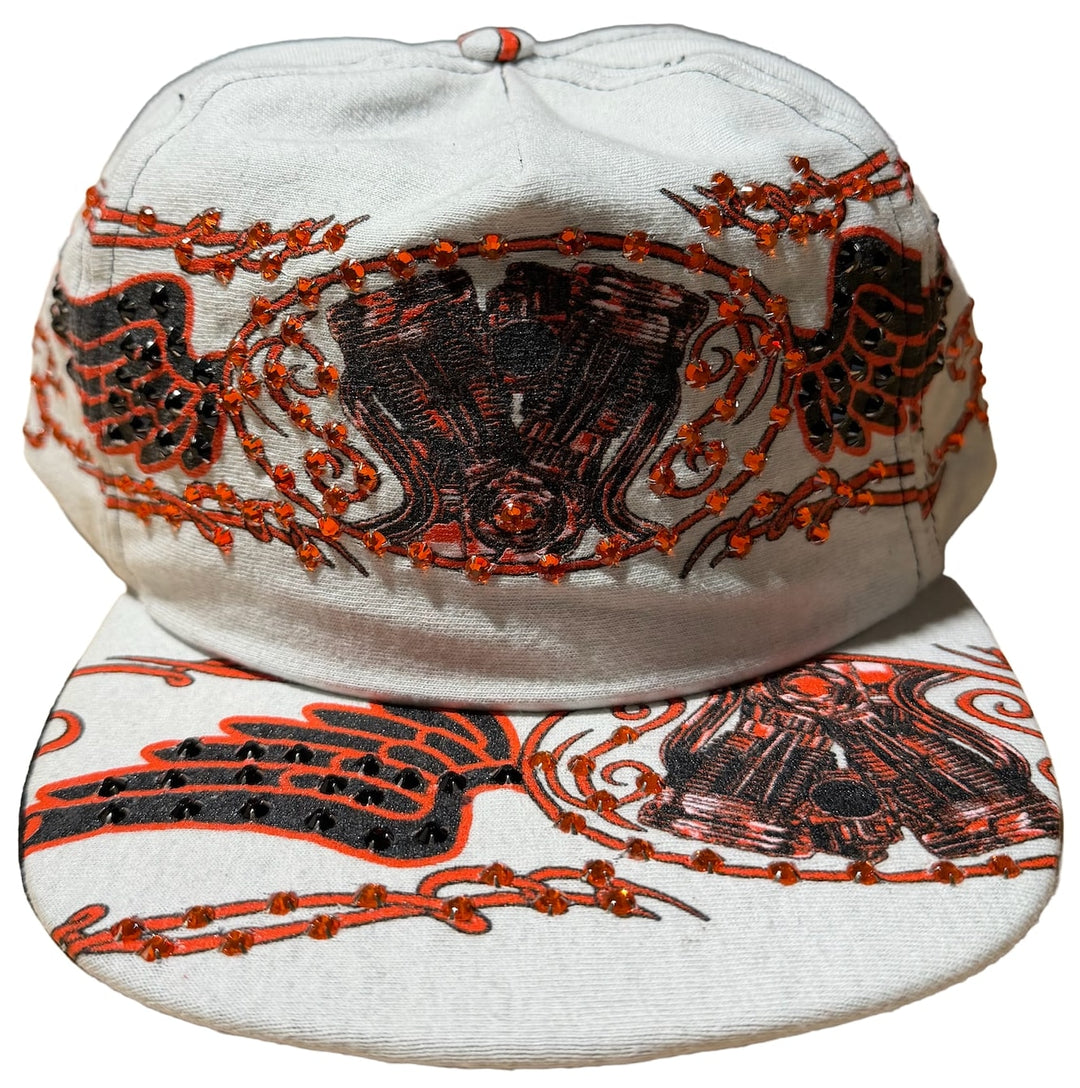 Bossi 'Barbed Engine' Rhinestone Hat