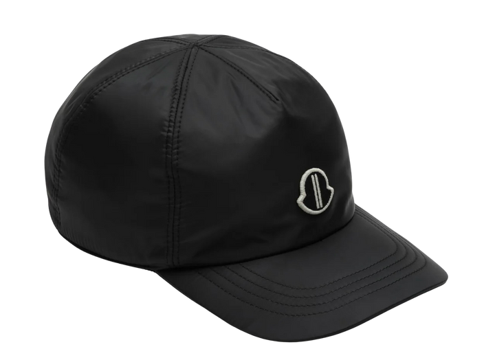 Rick Owens DRKSHDW x Moncler 'Black' Nylon Baseball Hat