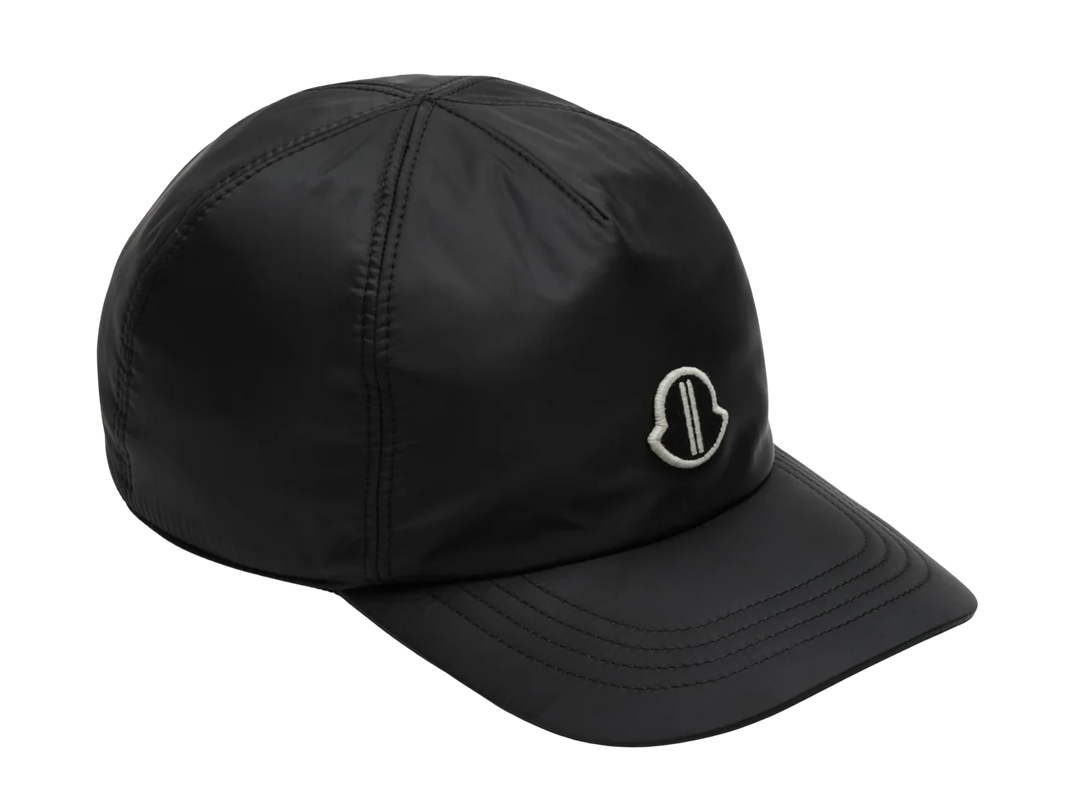 Rick Owens DRKSHDW x Moncler 'Black' Nylon Baseball Hat