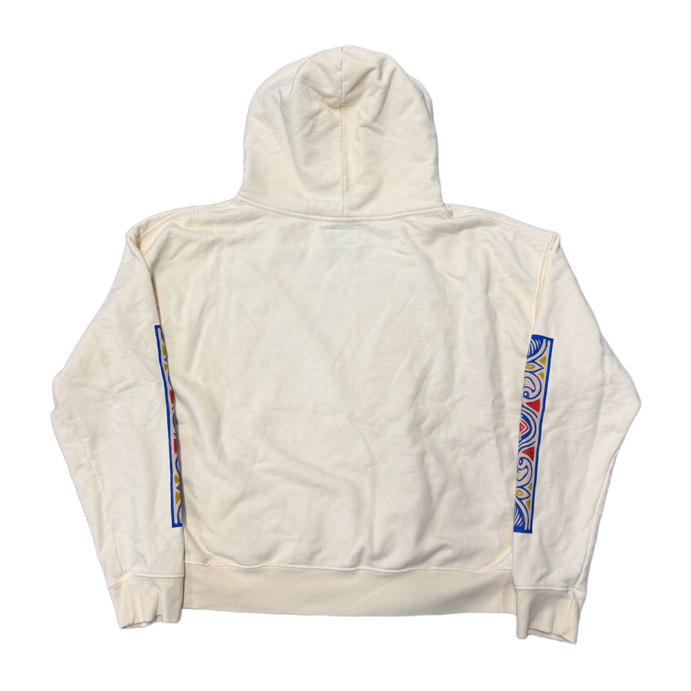 Rhude 'Cream' Hotel De Rhude Hooded Sweatshirt