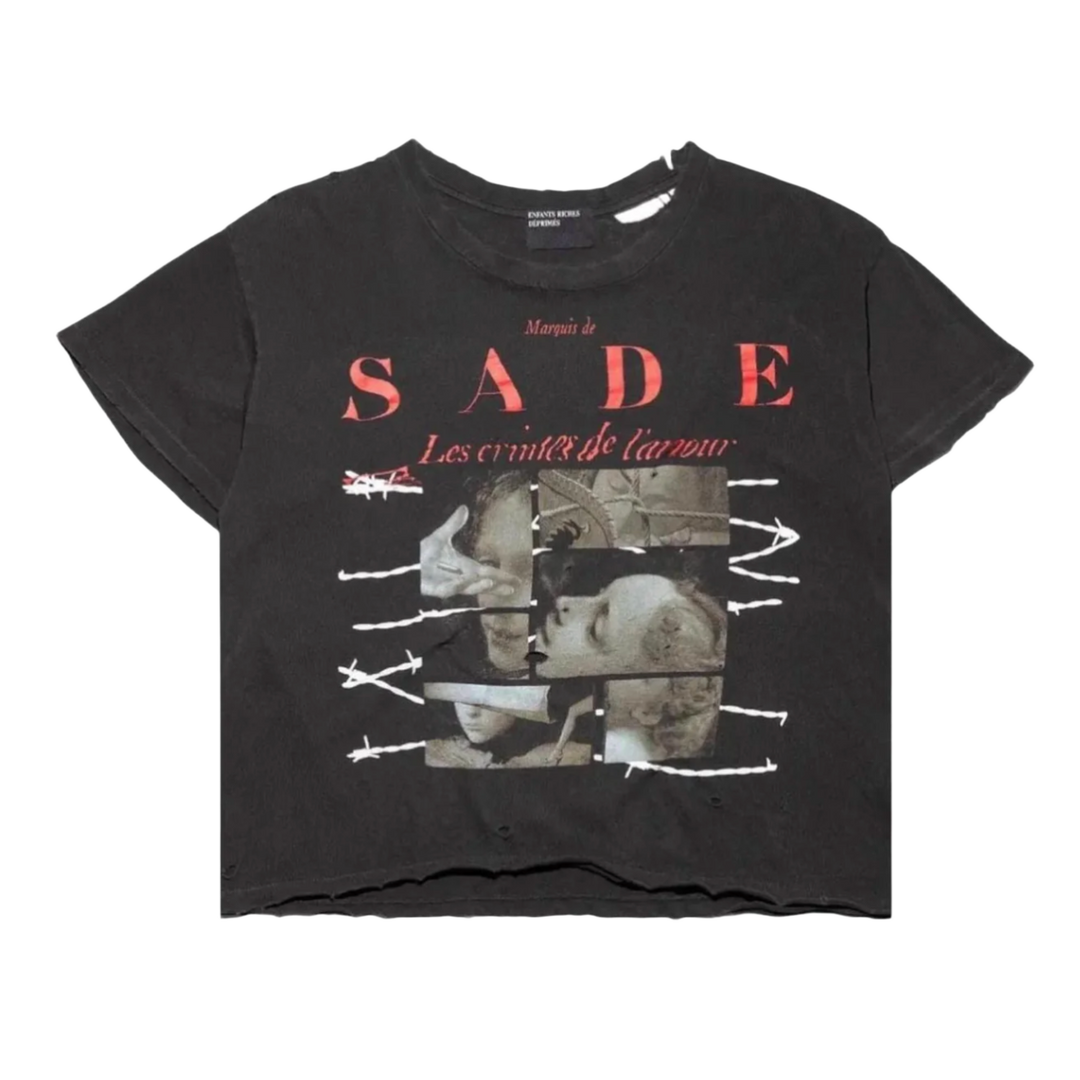Enfants Riches Déprimés 'Sade Les Crimes De L'Amour' Distressed Tee