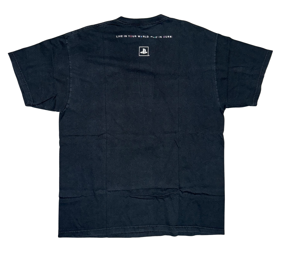 Playstation 'Our World' Black Vintage Tee