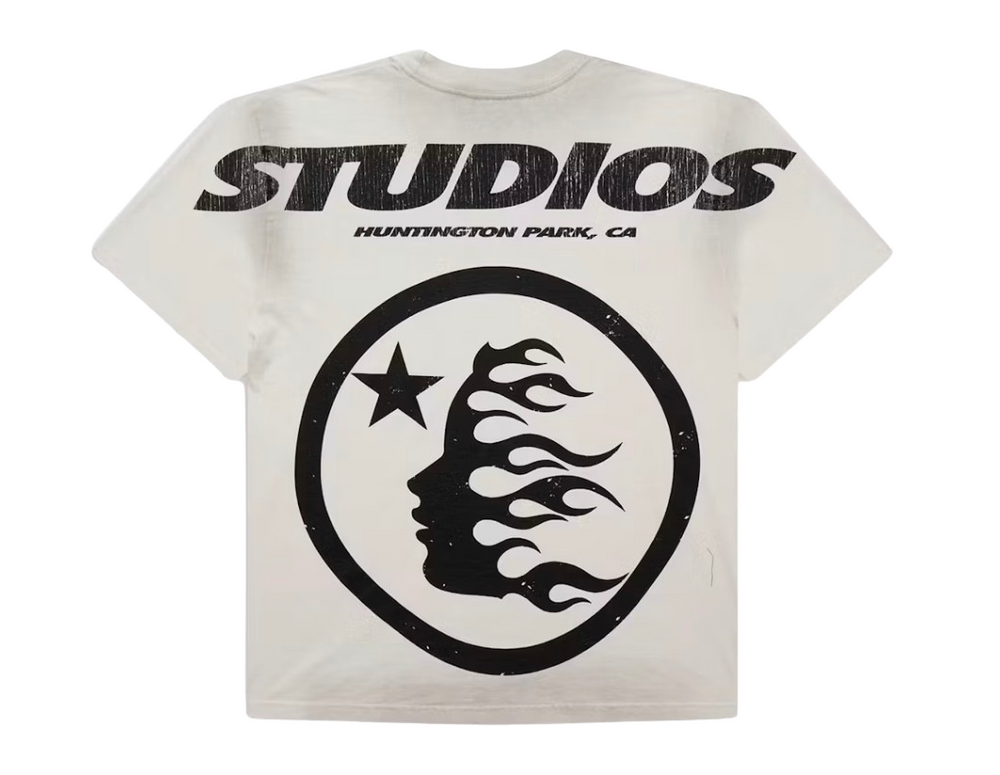 Hellstar 'Cartoon Logo' White Tee