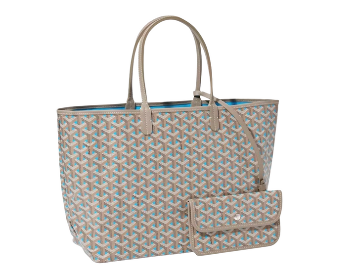 Goyard 'Turquoise/Tan' Saint Louis Tote Bag