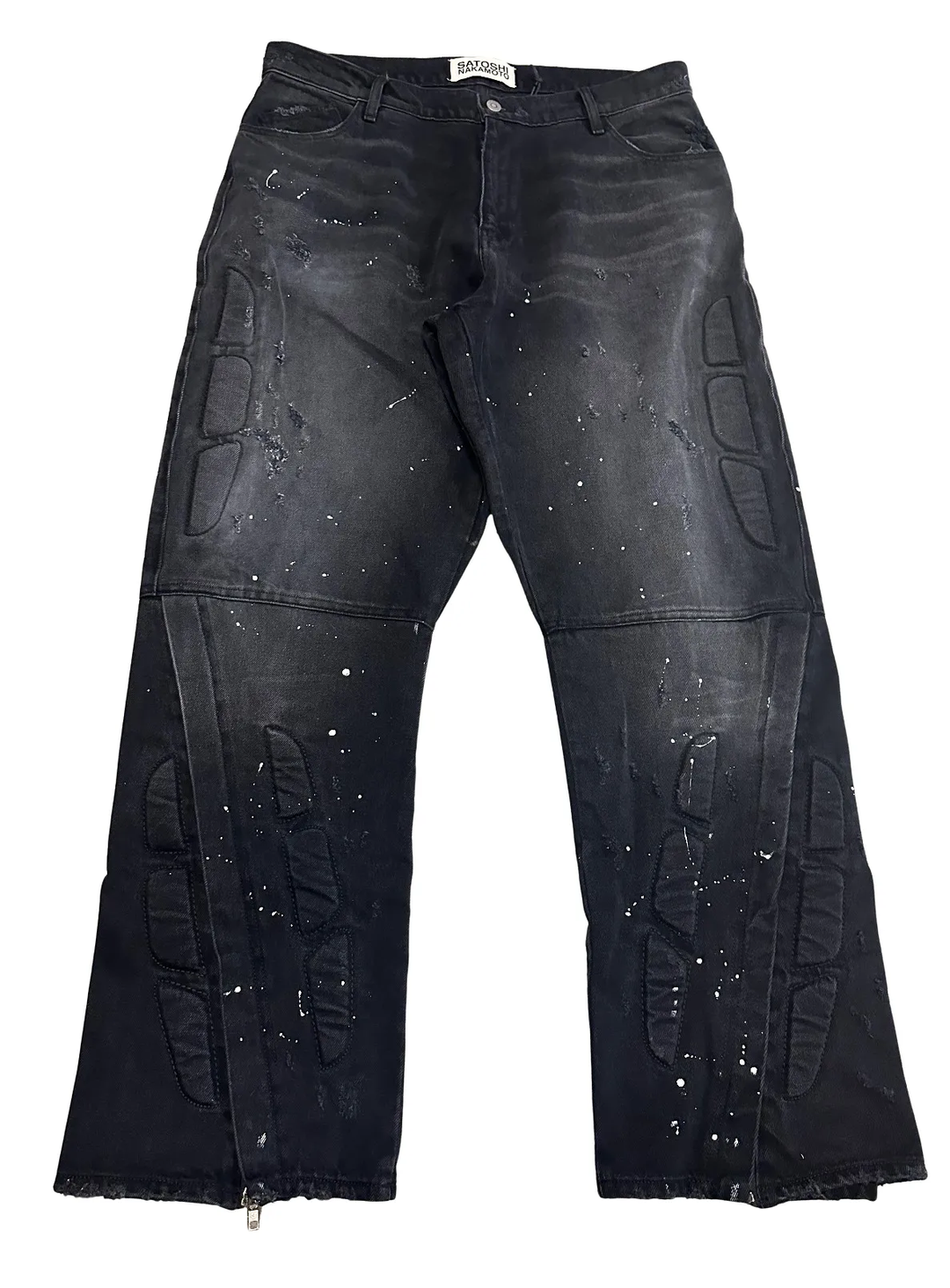 Satoshi Nakamoto 'Black' Enduro Denim Jeans