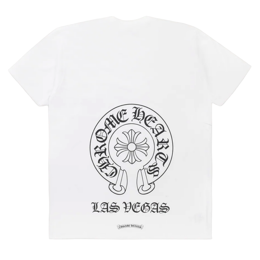 Chrome Hearts 'Las Vegas' Horseshoe White Tee