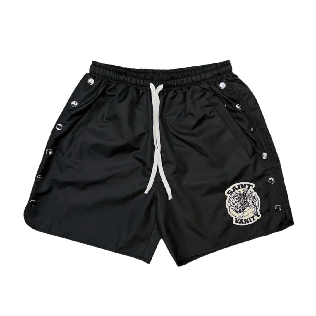 Saint Vanity 'Black' Nylon Shorts