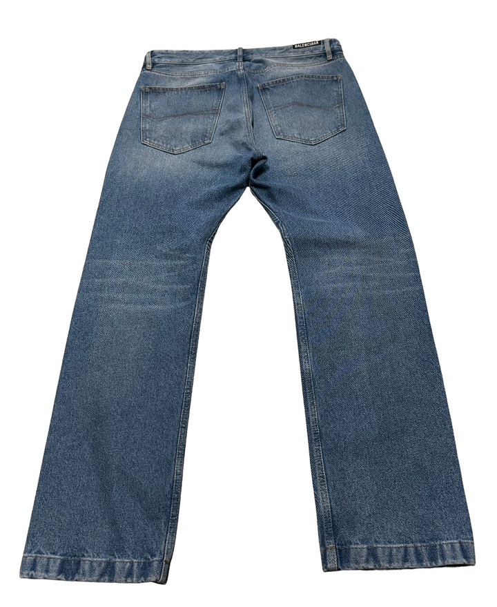 Balenciaga Blue Denim Jeans