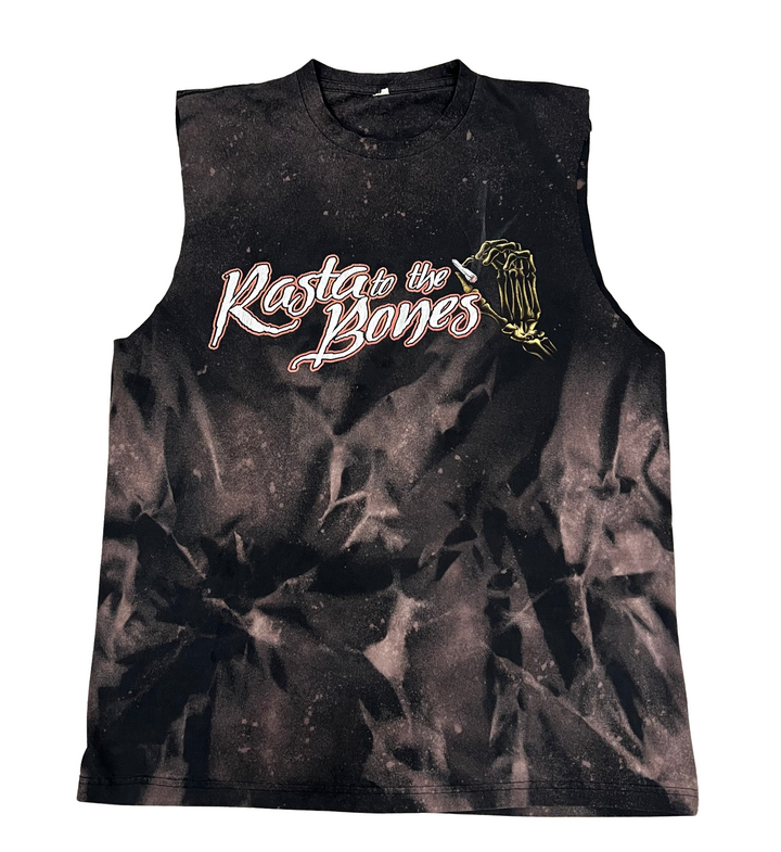 Rasta 'Bone' Vintage Cutoff
