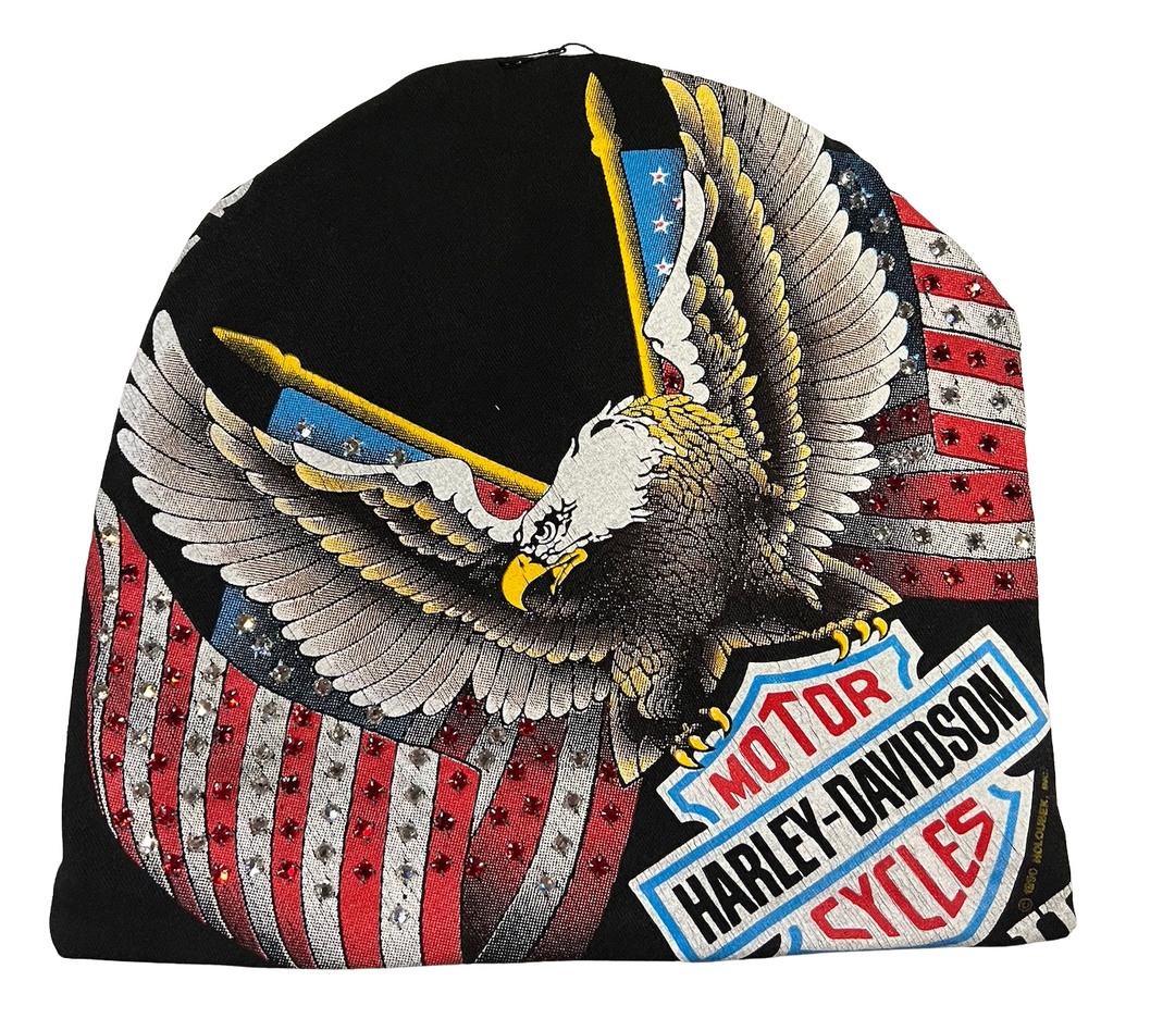 Bossi 'Big Eagle' Vintage Rhinestone Beanie