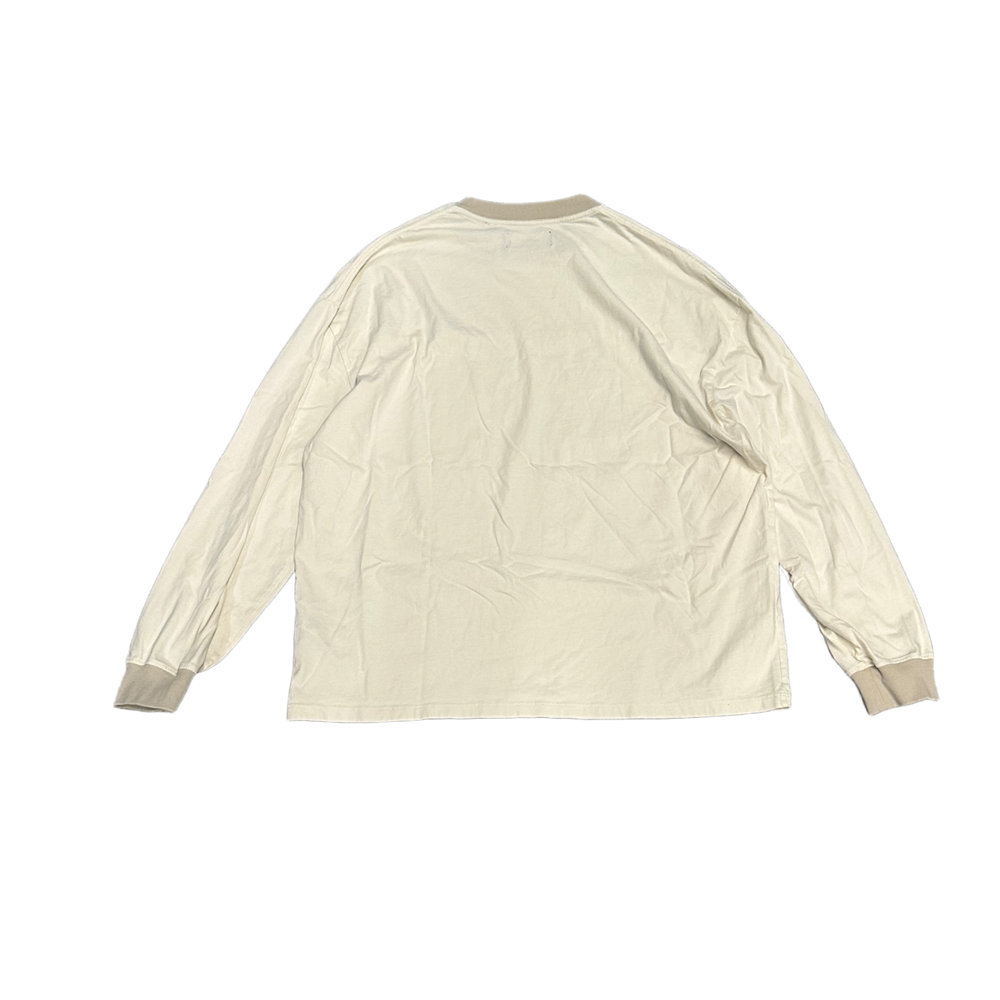 Nahimas 'Cream' Varsity Longsleeve Tee