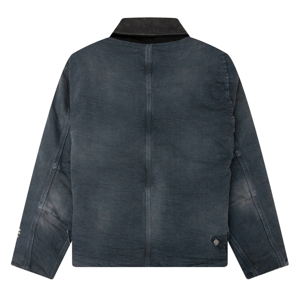 Satoshi Nakamoto 'Washed Black' 9 to 5 Work Jacket