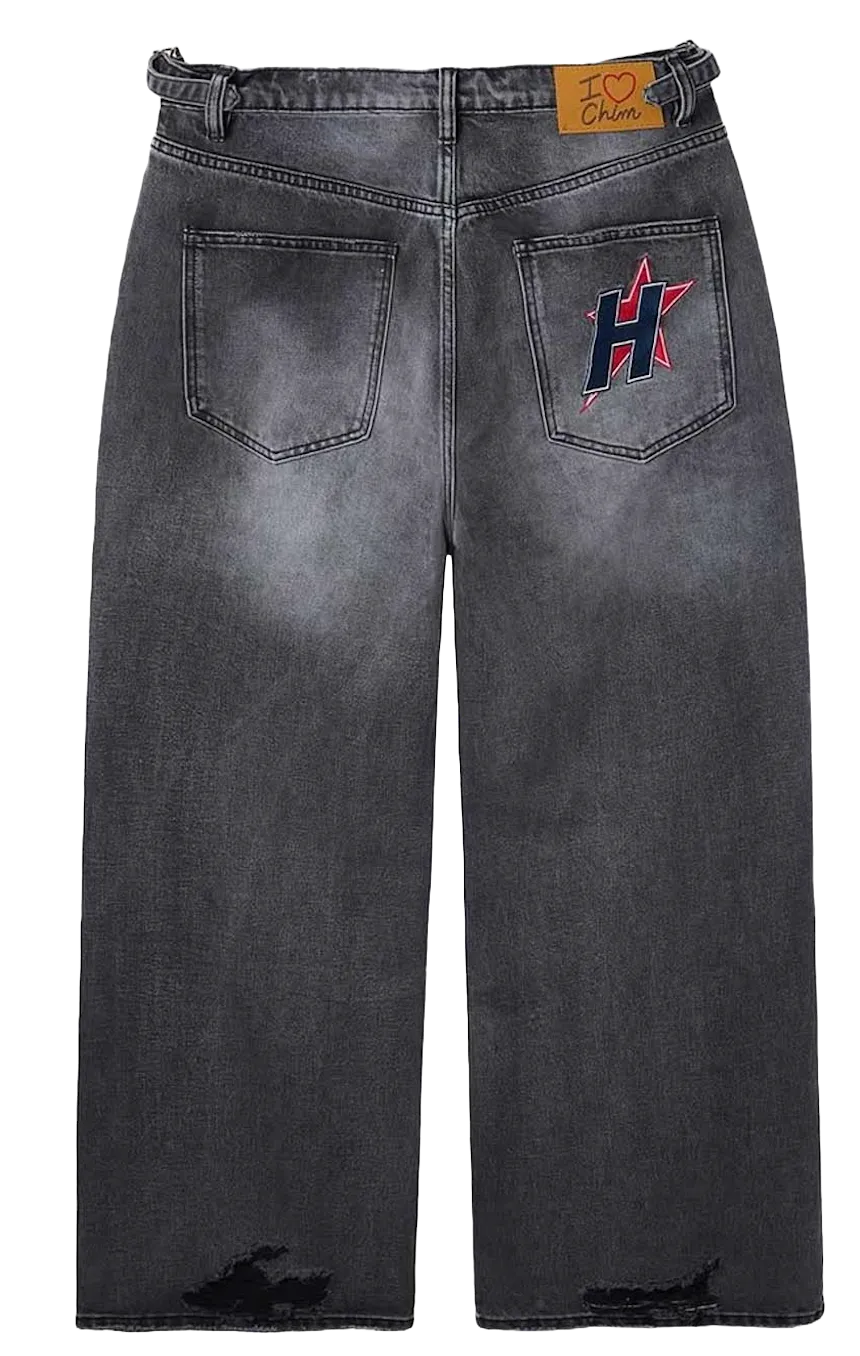 Happy Memories Don't Die HMDD 'Black' Baggy H-Star Jeans