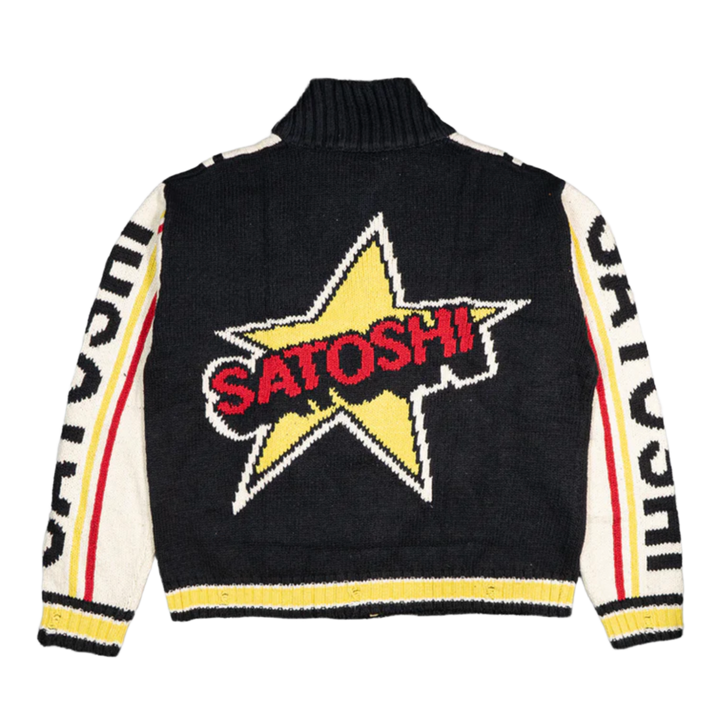 Satoshi Nakamoto 'Memory' Varsity Cardigan