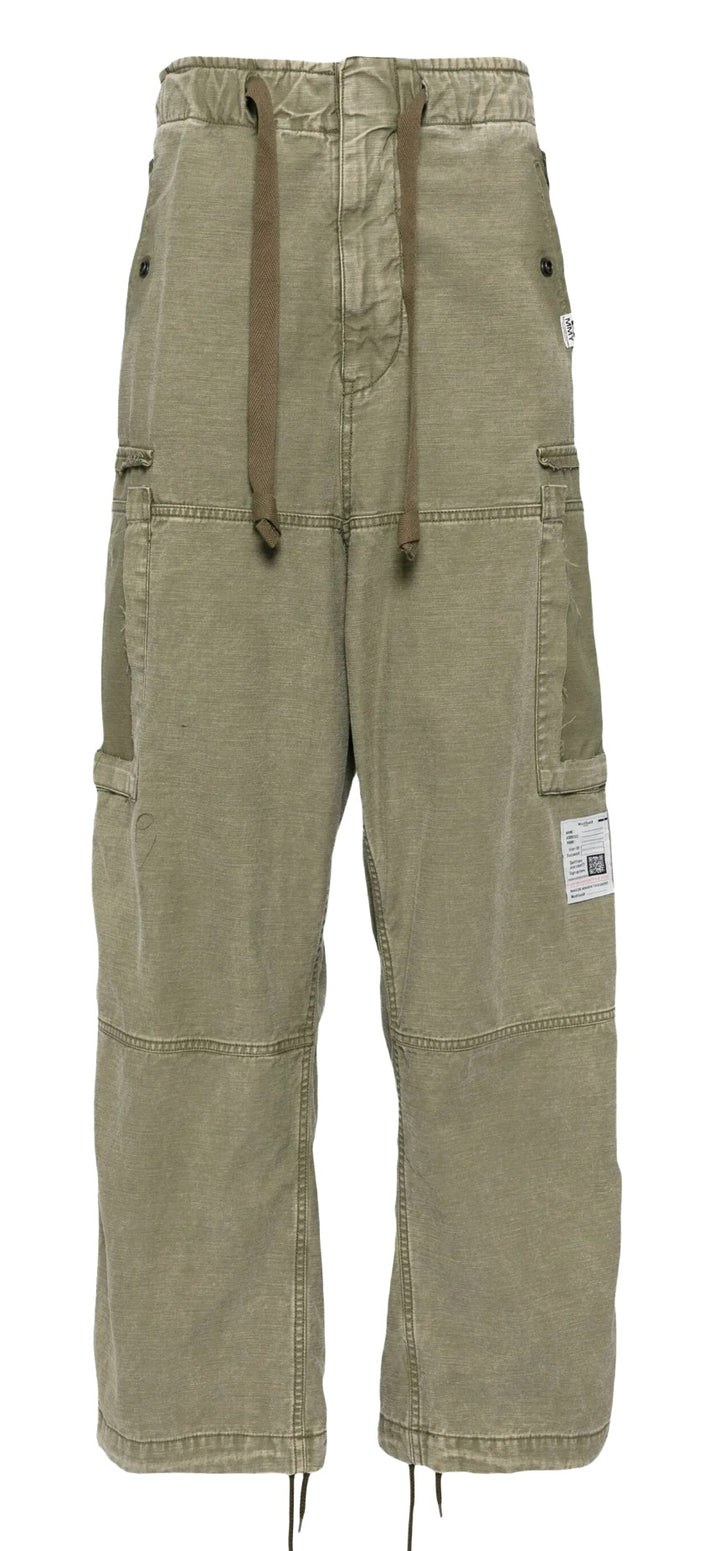 Maison Mihara Yasuhiro 'Olive Green' Drawstring Pants