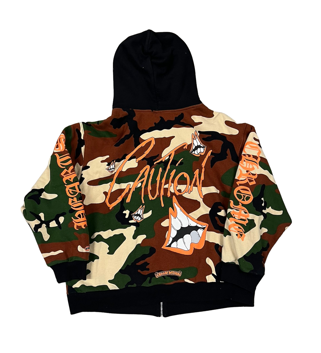 Chrome Hearts 'Matty Boy Caution Camo' Zip Up