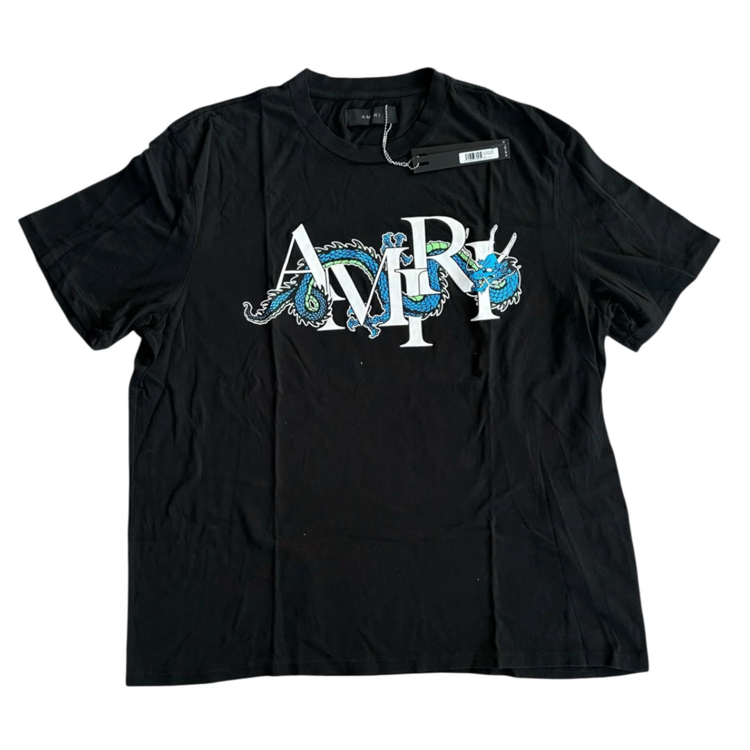 Amiri 'CNY Dragon' Black Tee