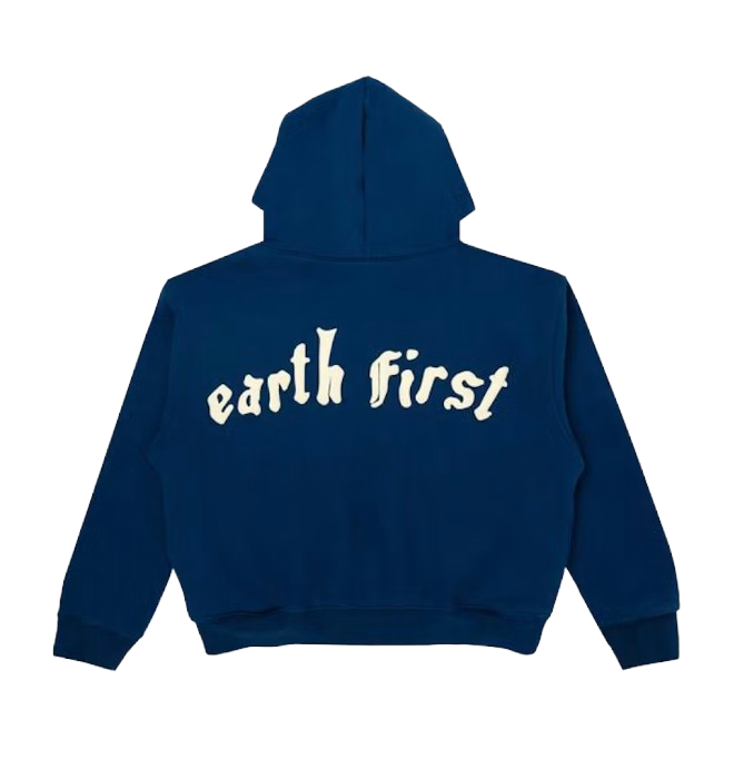 CPFM 'Earth First' Blue Zip Up