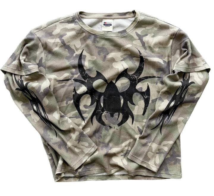 Chew Forever 'Camo' Thermal Longsleeve