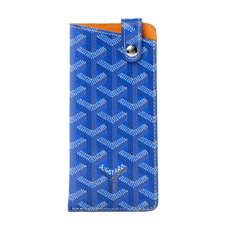 Goyard Goyardine 'Montmartre Sky Blue' Glasses Case