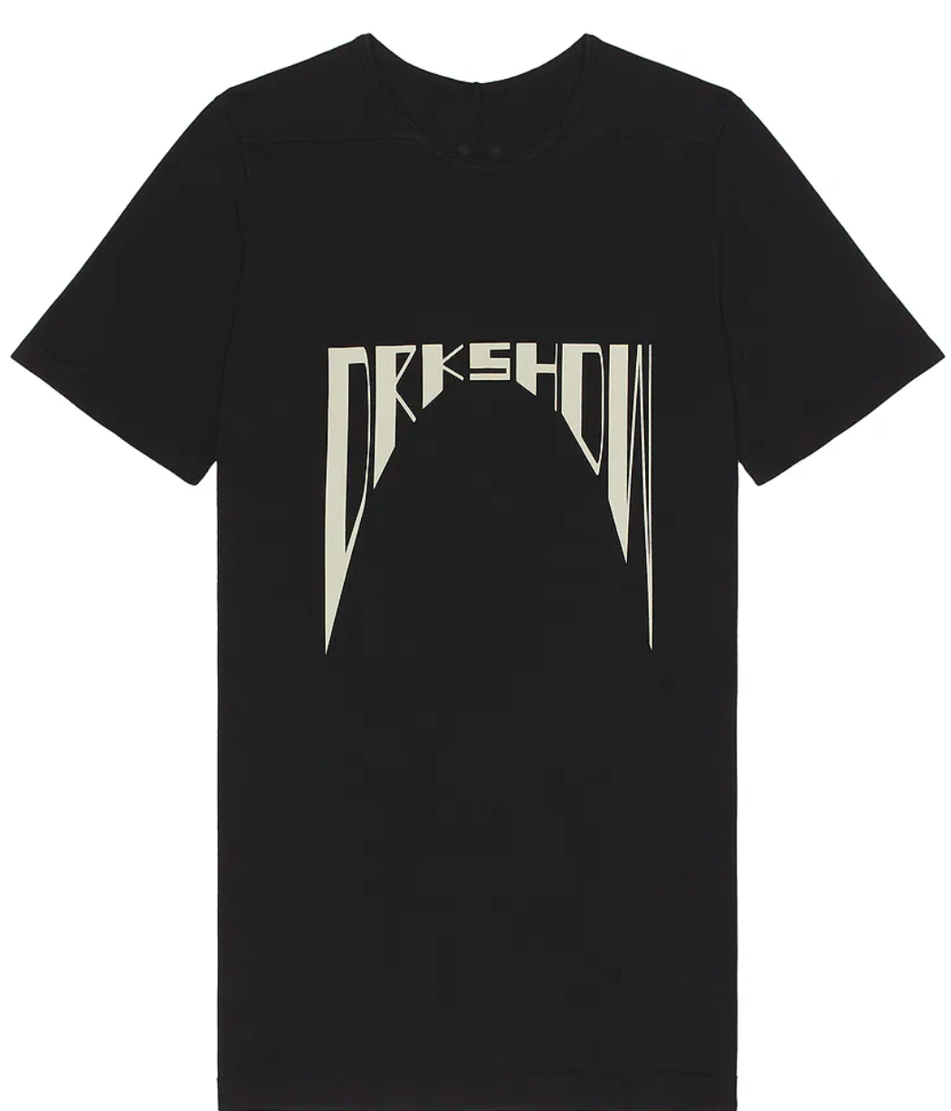 Rick Owens DRKSHDW 'Level' Black Tee