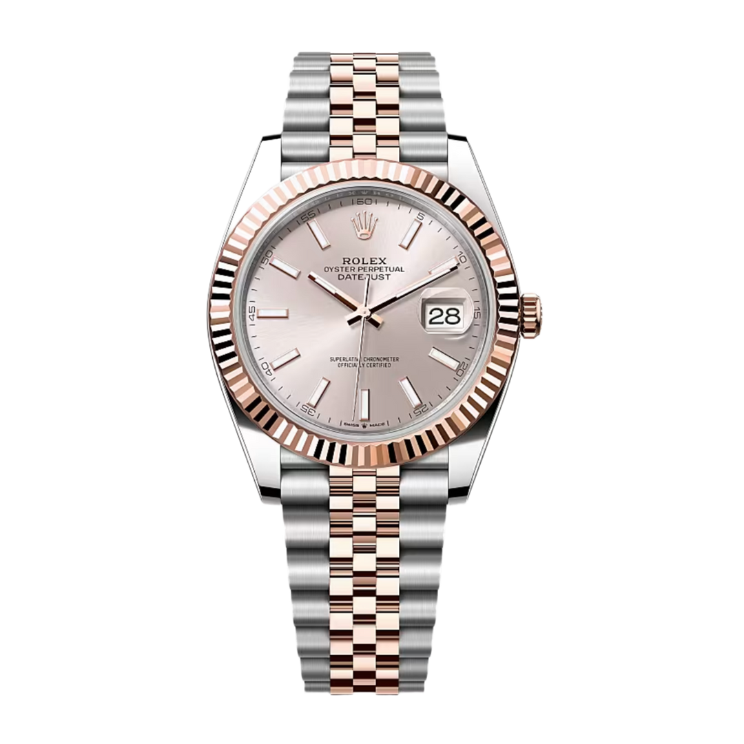 Rolex Datejust 41 mm Oystersteel Two Tone Rose Gold 2024 126331