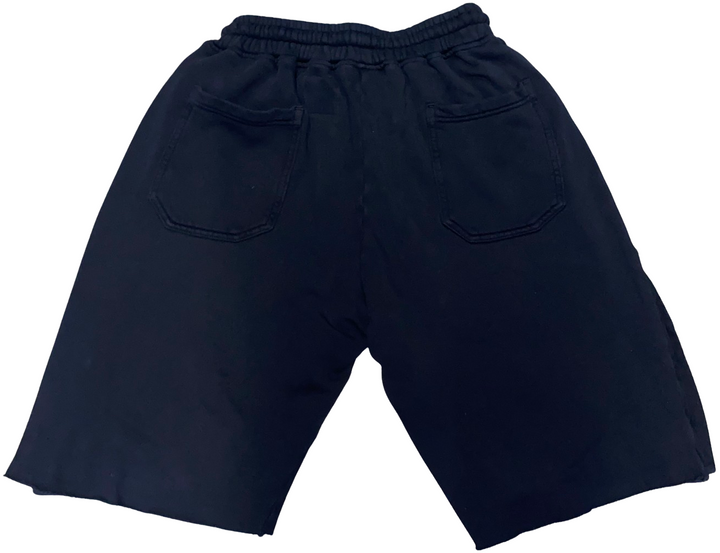 Hellstar 'Mirror Face' Black Snap Shorts