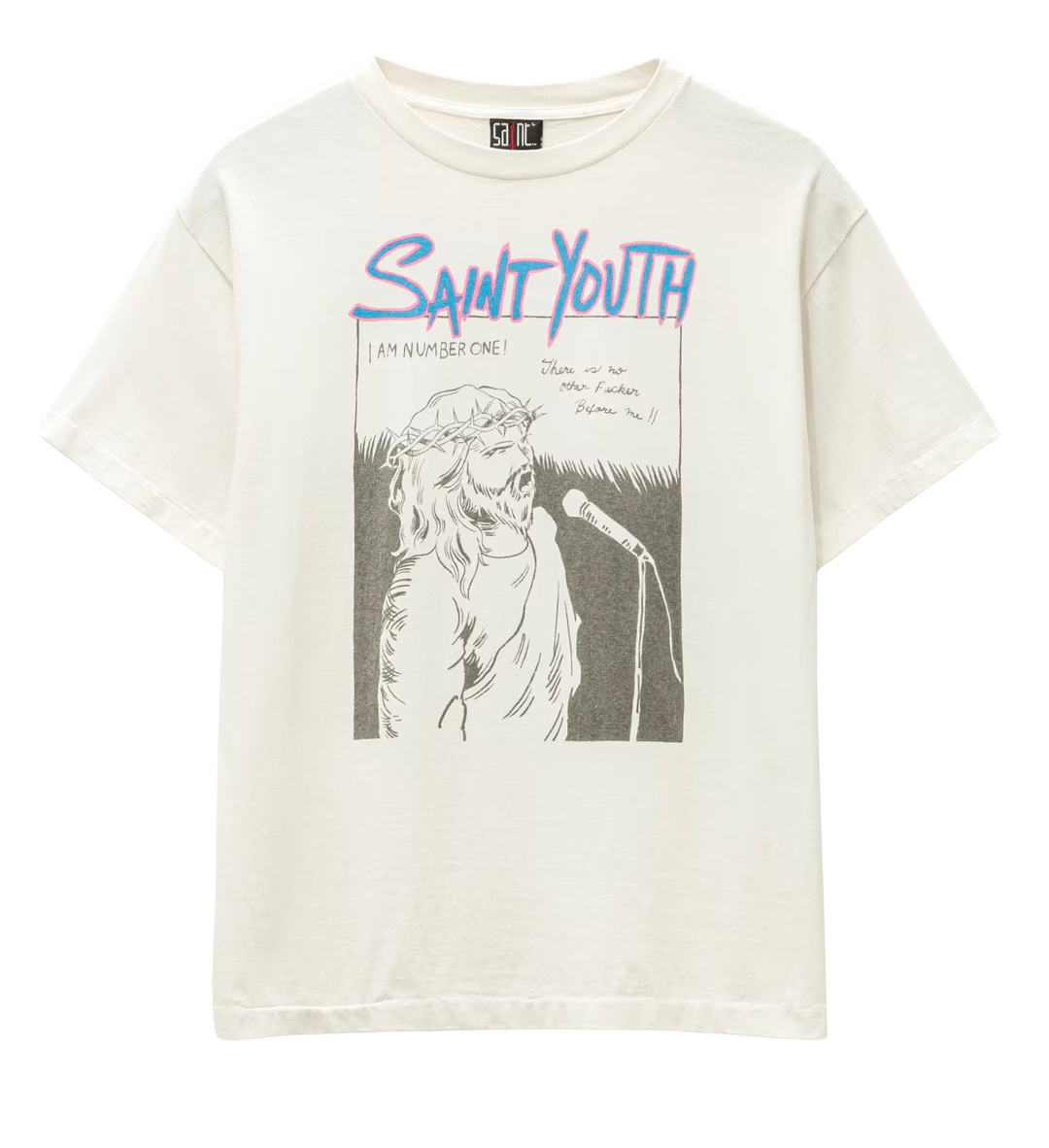 Saint Michael 'Saint Youth' White Tee