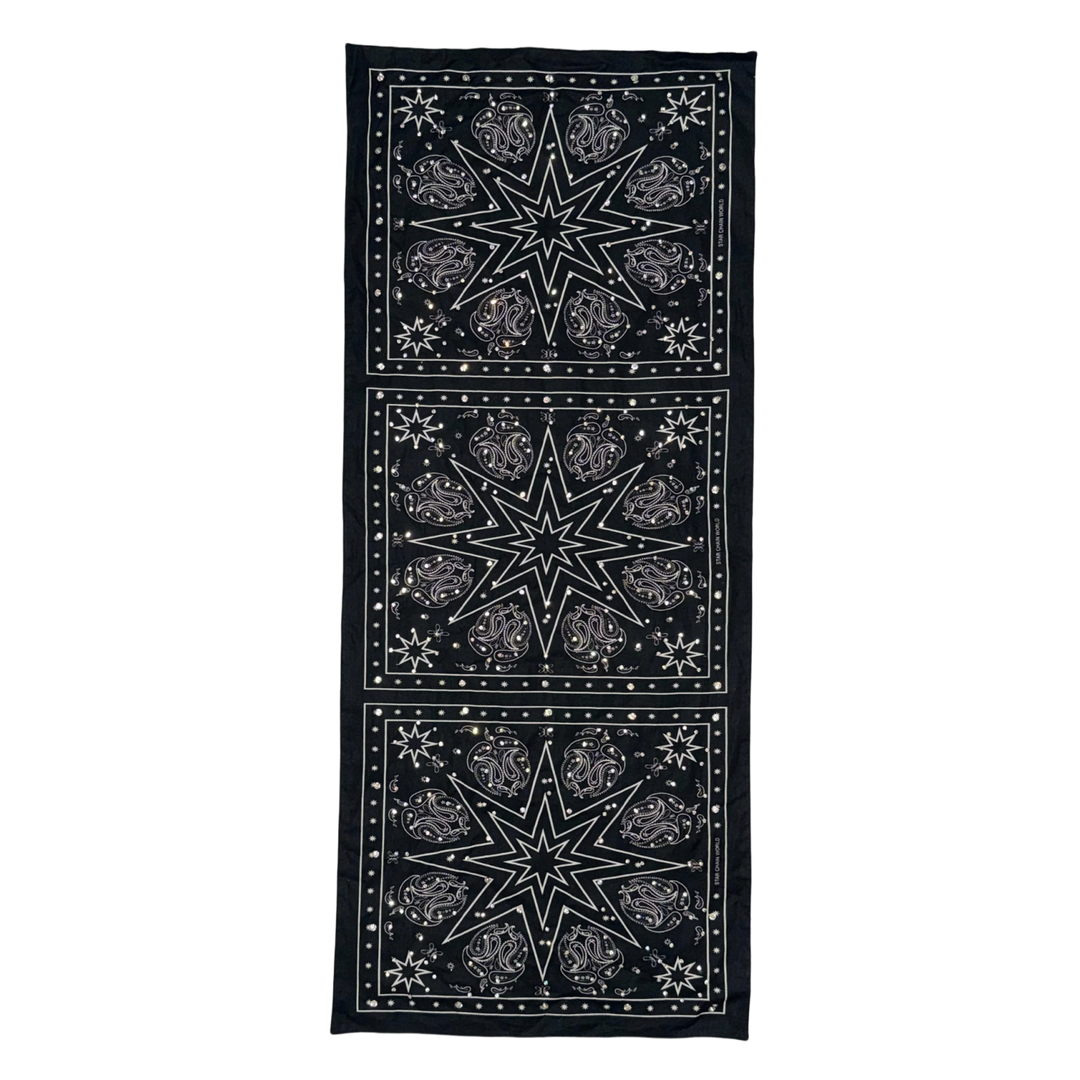Starchain World 'Black' Stardana Scarf