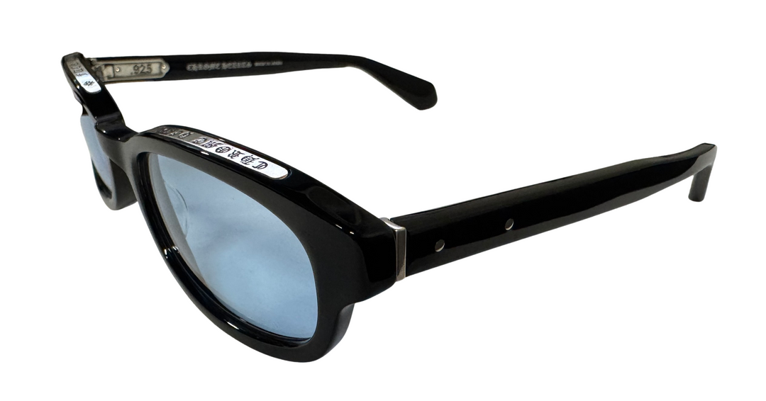 Chrome Hearts 'Lowrider' Blue Tint Black Glasses