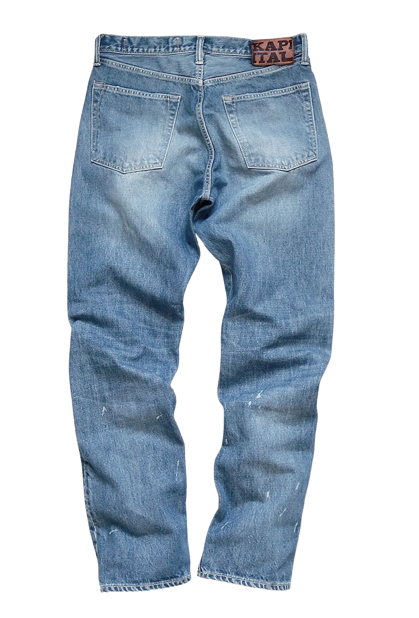 Kapital 'Blue' Monkey Cisco Jeans