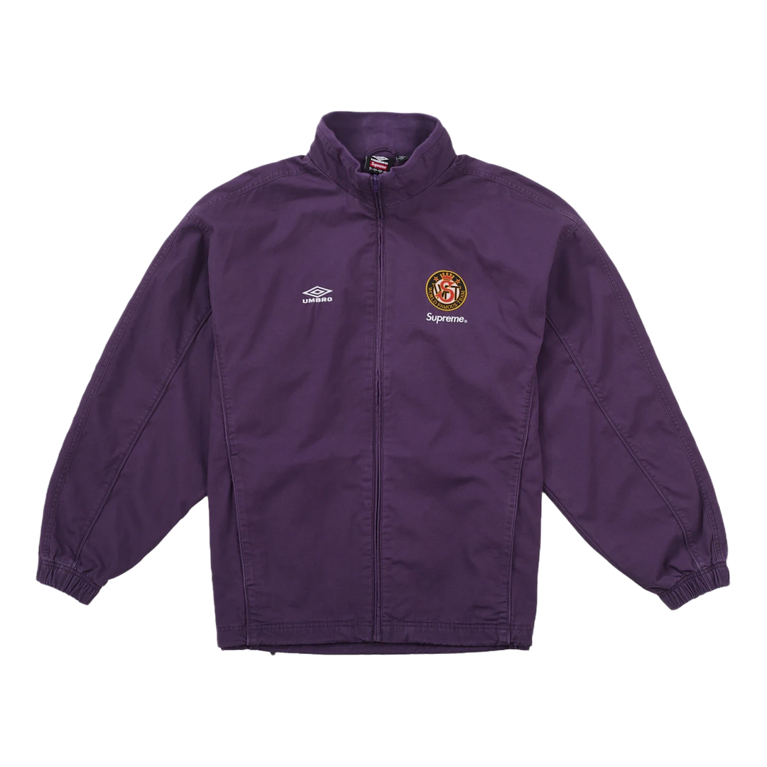 Supreme Umbro Cotton Ripstop Track Jacket (SS26) Plum
