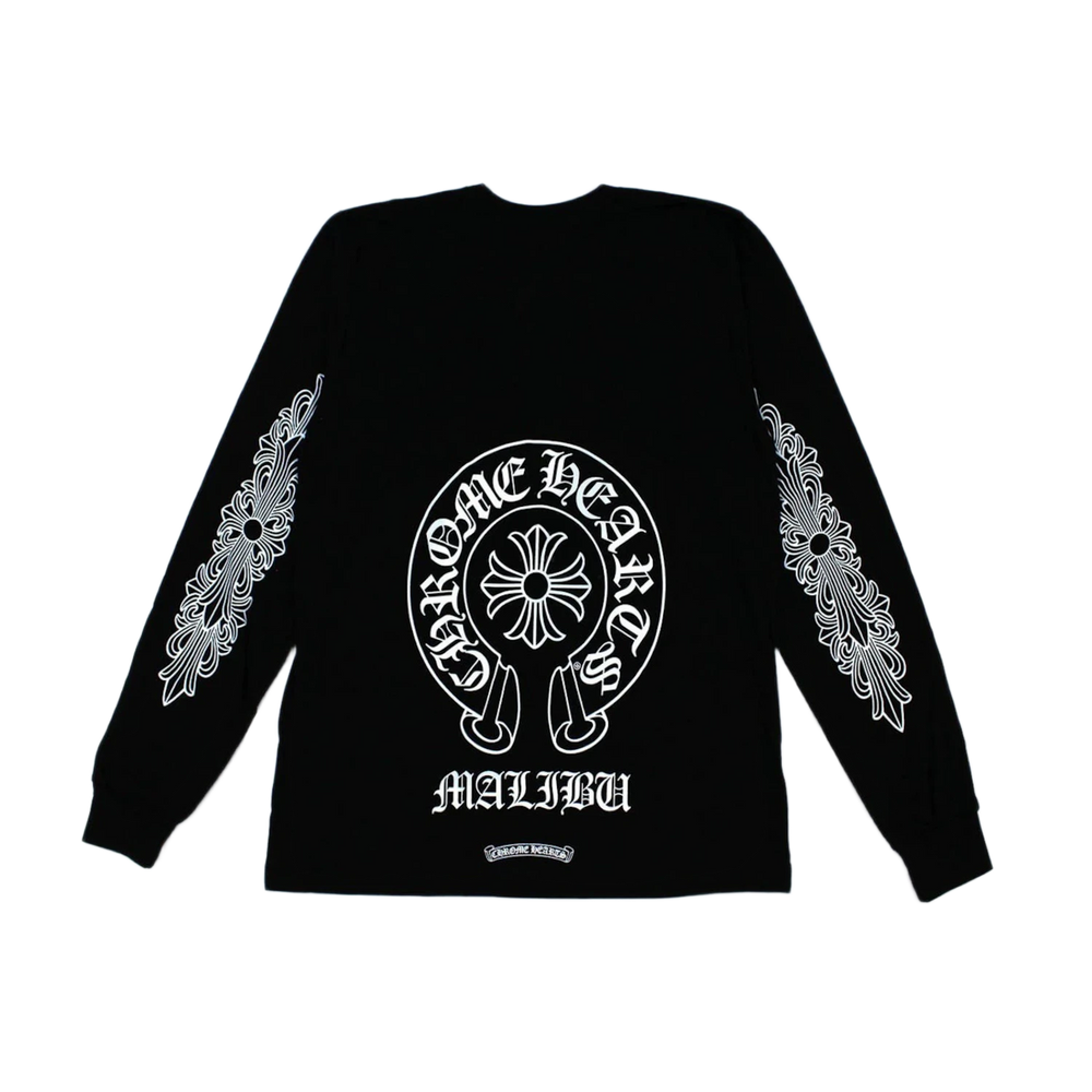 Chrome Hearts Malibu Exclusive Black Longsleeve