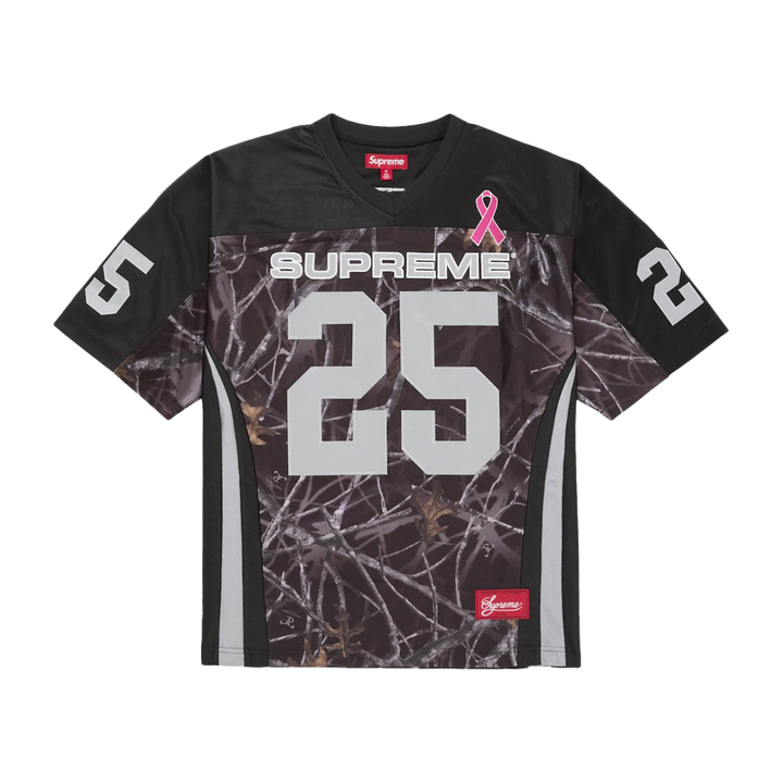 Supreme Breast Cancer Awareness Football Jersey Black
