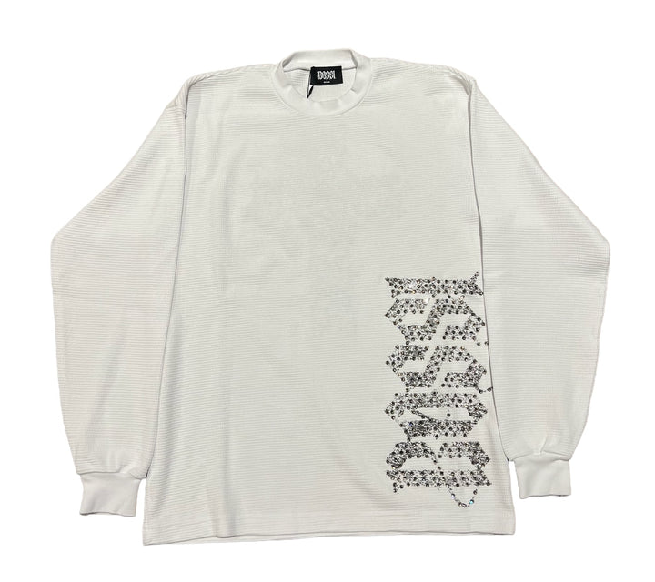 Bossi 'Grey Skull Cross' White Thermal