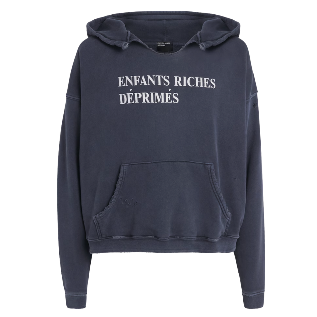 Enfants Riches Déprimés 'Classic Logo' Navy Hoodie