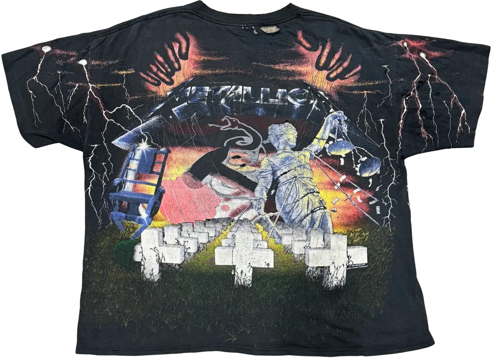 Metallica 'Graveyard' 1991 Vintage Tee