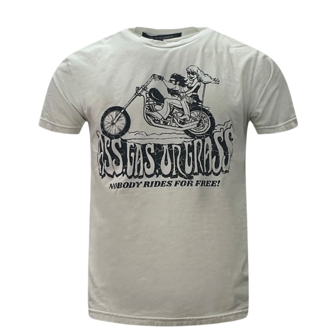 Cout De La Liberte 'Freddie Gas' White Tee