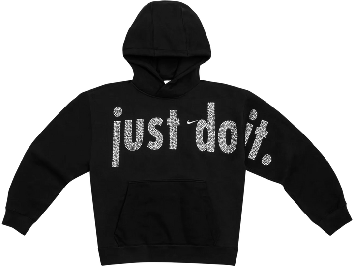Nike x Cactus Plant Flea Market x Swarovski 'Just Do It' Black Hoodie