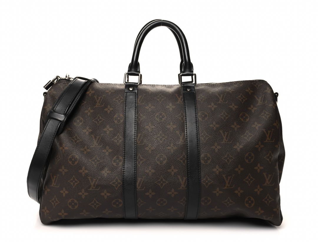 Louis Vuitton 'Keepall Bandoulière 45' Brown Duffle Bag