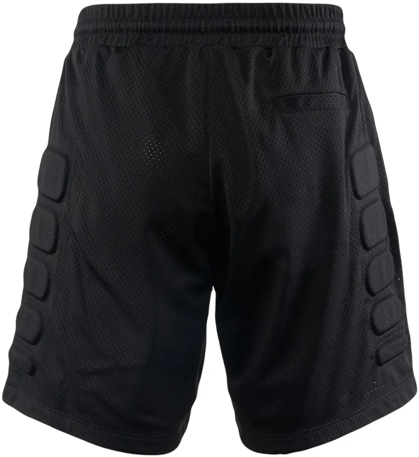 Satoshi Nakamoto 'Moto' Black Mesh Shorts
