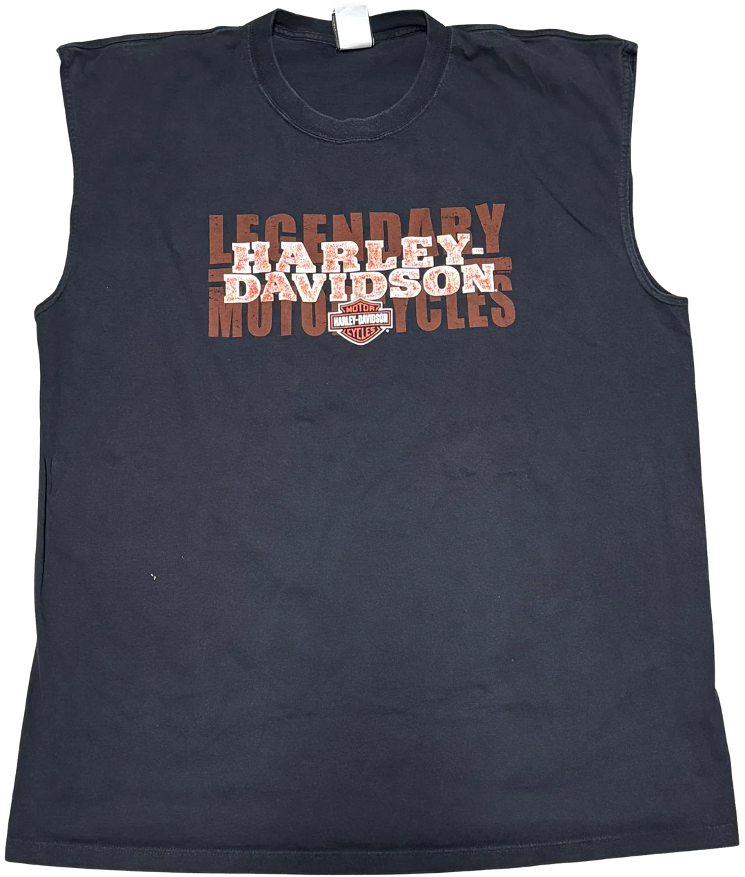 Harley Davidson 'Battlfield' Vintage Sleeveless Tee