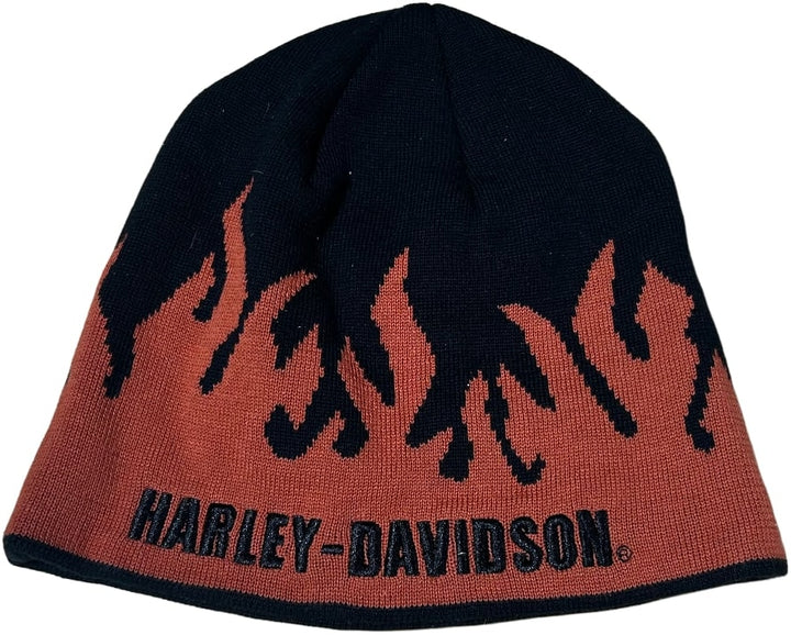 Harley Davidson 'Flames' Beanie