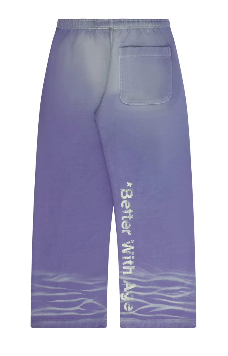 *Better With Age 'In Case You Forgot' Vintage Plum Sweatpants