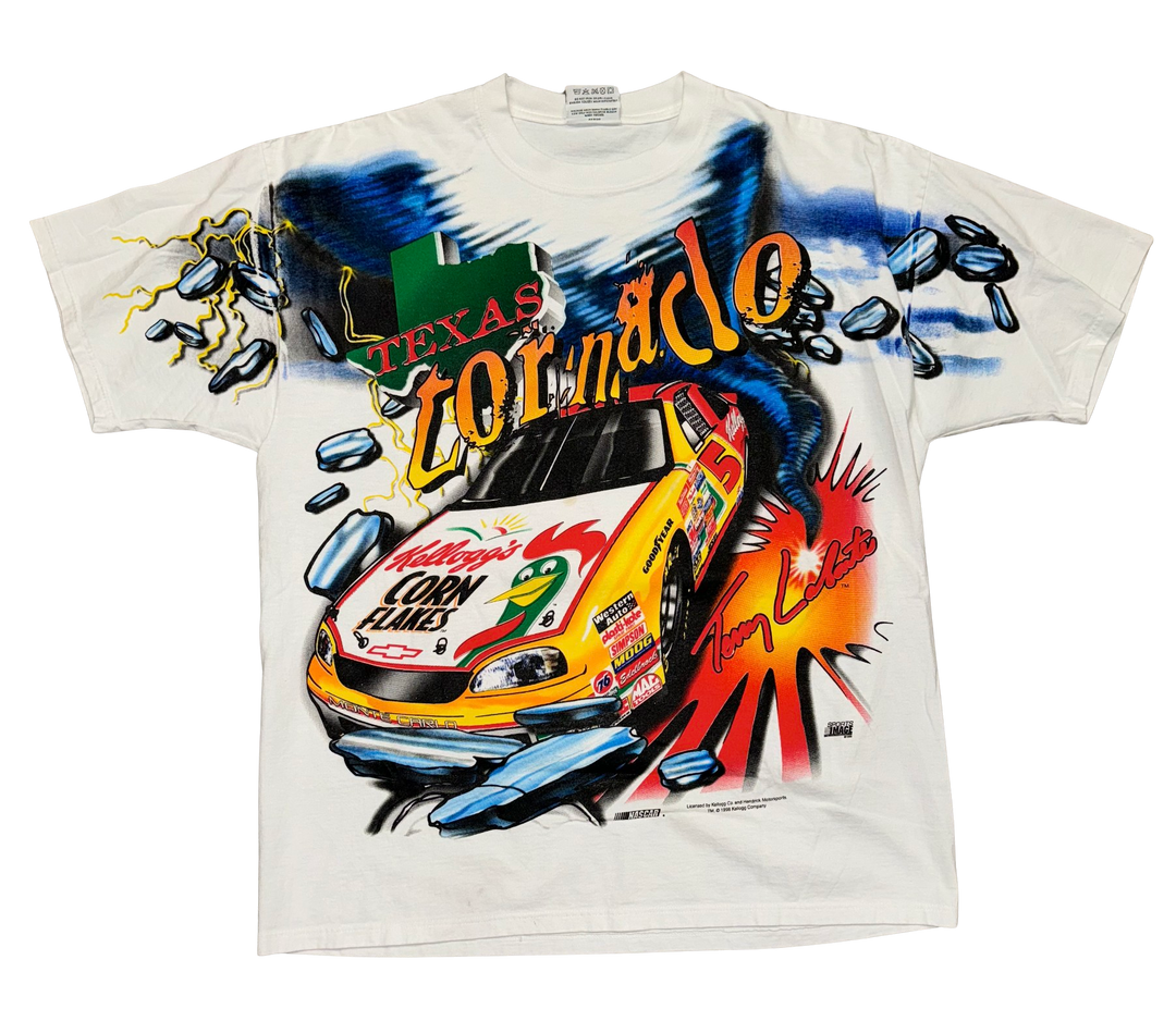 Nascar 'Team Tornado' Kellogg Vintage Tee