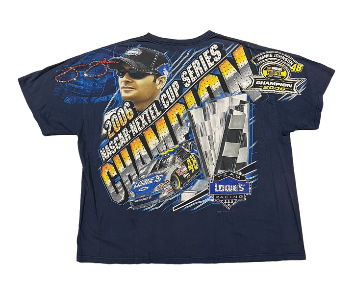Jimmie Johnson 'Champion' Rhinestone Vintage Tee