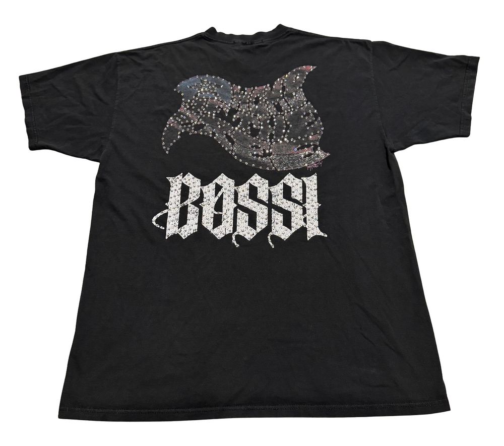 Bossi 'Black Crowes' Vintage Rhinestone Tee